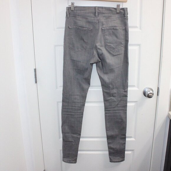 All Saints Eve Gray Jeans Size 28 High Rise Skinny - Picture 4 of 6